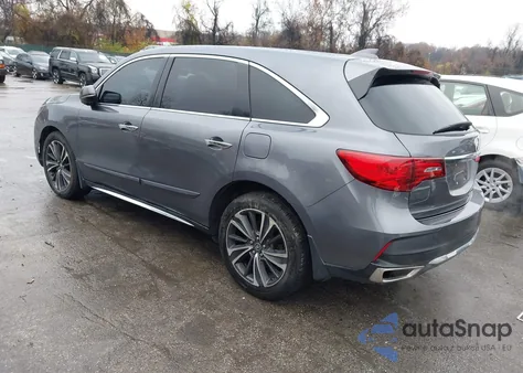 2020 Acura Mdx Technology Package z USA, uszkodzony, nr VIN 5J8YD4H50LL056443